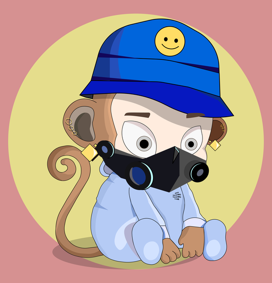 Baby Mini Monkey #372