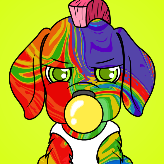 Bubblegum Puppy #4536