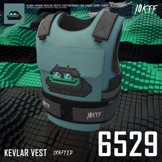 Toadz Kevlar Vest #6529