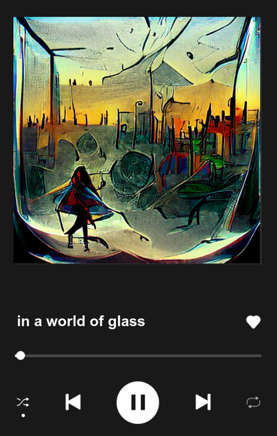 in a world of glass (feat. sam gellaitry) (Original)