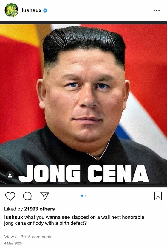 Lushsux #3921 - Shit Post Kim Jong-Un John Cena