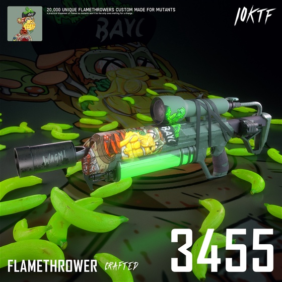 Mutant Flamethrower #3455