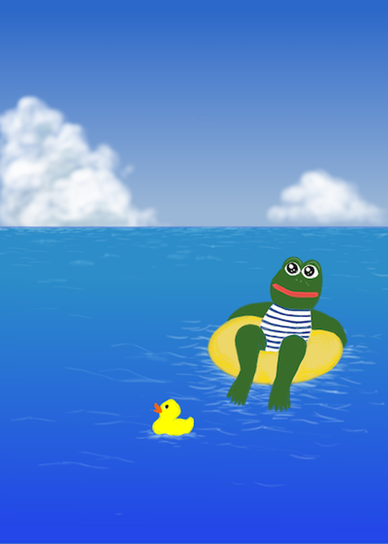 ⚠️ Empty Vault Please Research before purchasing⚠️ PEPESUMMER | 2017 | Rare Pepe | Series #26 Card #10 - Contents Loading