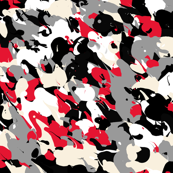 Abstract Warriors #124