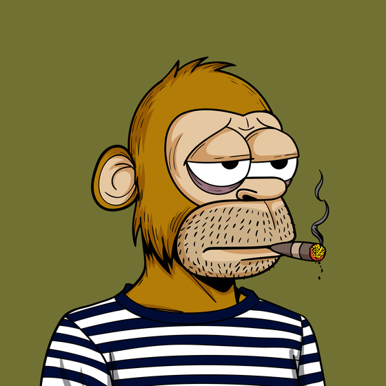 Simp Ape Yacht Club #4128