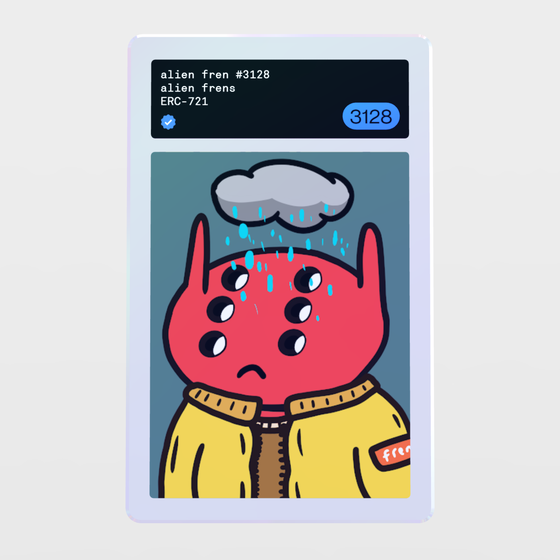 Minter Token - alien frens #3128