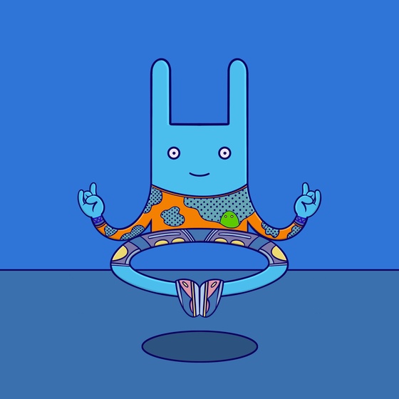 Meditation Rabbit #154