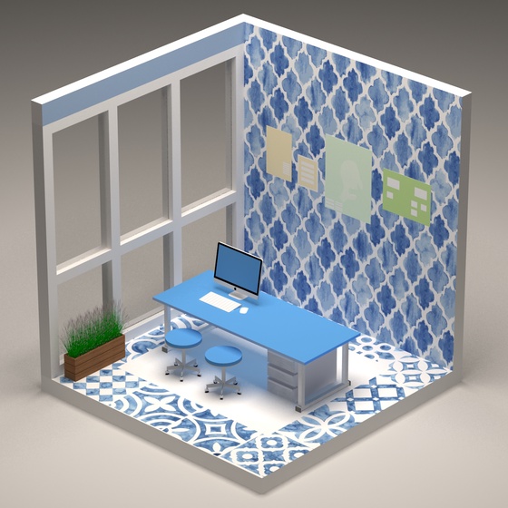 3D Room #3745
