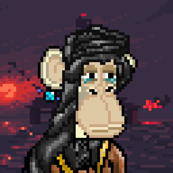 The Bored Pixel Ape Saudis #9