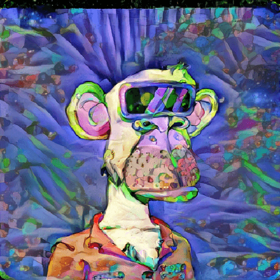 Street Bored Ape YC #018