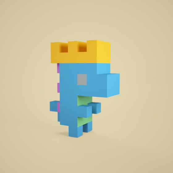 3D tiny dino #1658