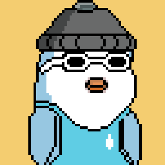 Pixel Pudgy Penguins #122