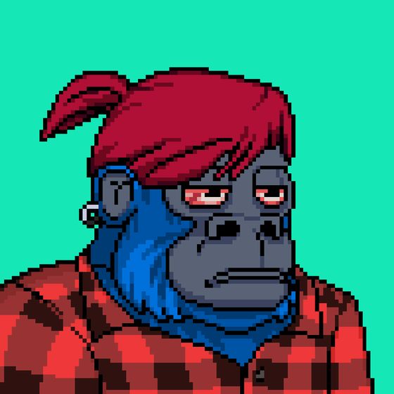 Bored Gorilla Yacht Club #86