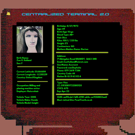 Terminal #9400