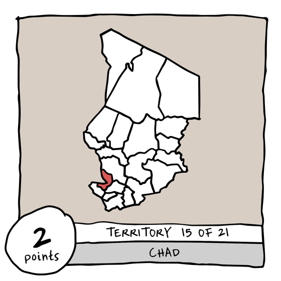Territory 15/21 - Chad (Mayo-Kebbi Est)