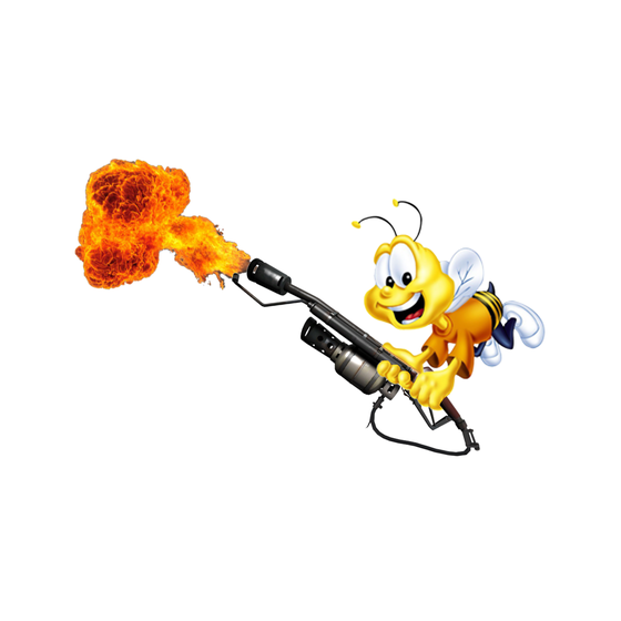 Cheerio Bee with Flamethrower, 2022