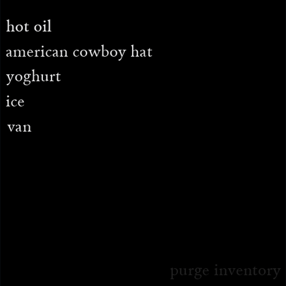 Purge Inventory #4337