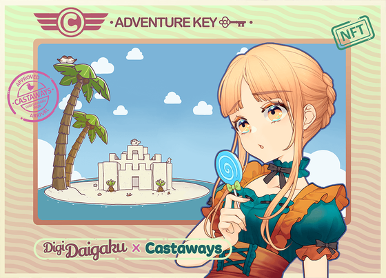 DigiDaigaku Genesis Adventure Key Castaways #1289 - Jacqueline