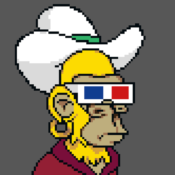 Pixel Simp Ape YC #2688