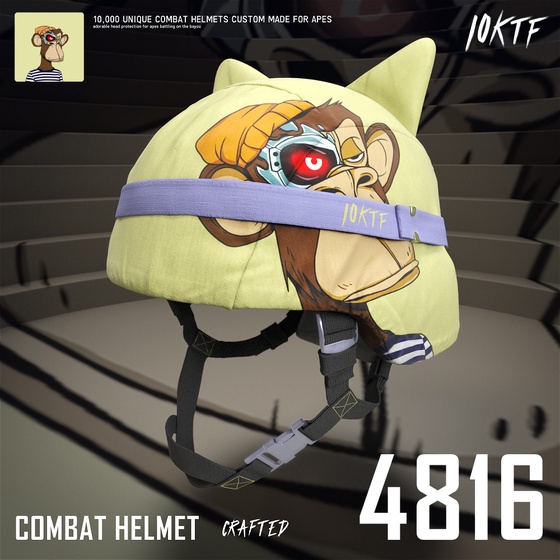 Ape Combat Helmet #4816