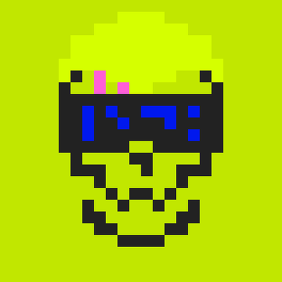 Cyber CryptoSkull #1262