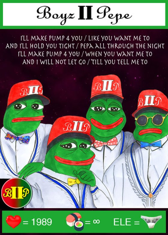 BOYZIIPEPE Series 18, Card 9