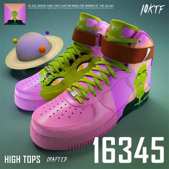 Galaxy High Tops #16345