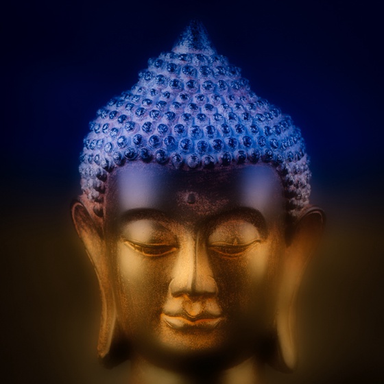 Mindful calmness of the Buddha