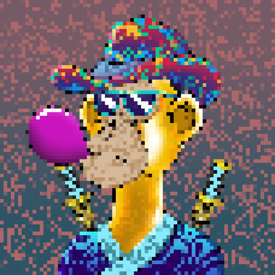 Trippin' Pixel Ape #1196