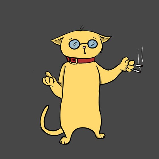 Blazed Cat #1978