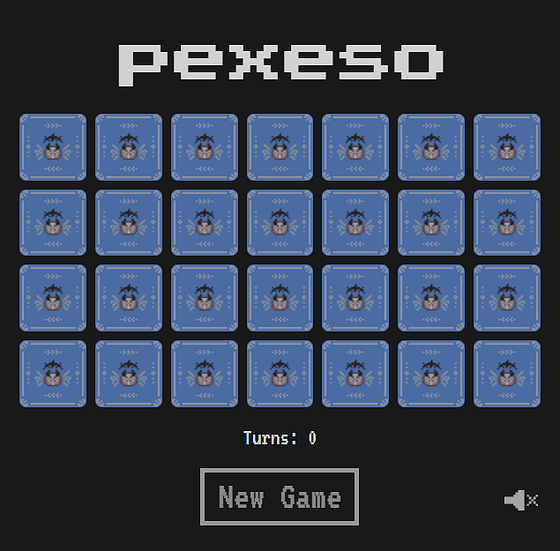 「Pexeso」 Stamp - LR Version