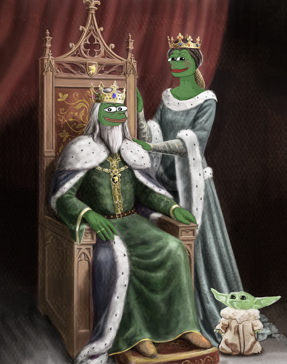 Pepe King & Pepe Queen 