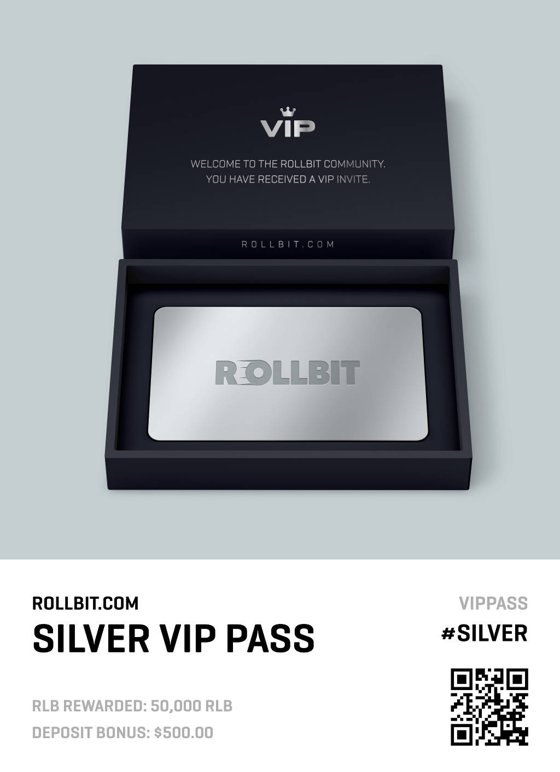 Silver Rollbit VIP Pass