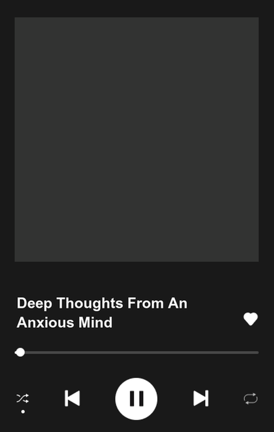 Deep Thoughts From An Anxious Mind