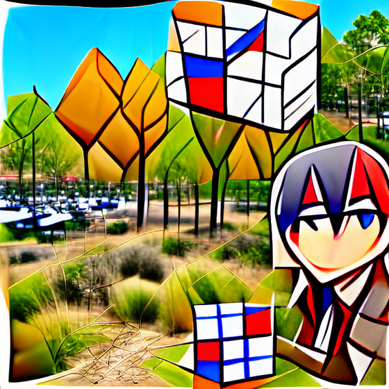 Cubist Landscape 2