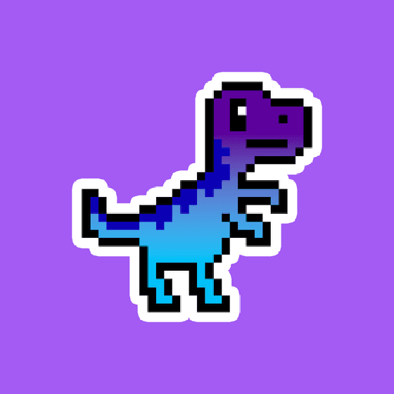 PixelSaurus Rex #0033