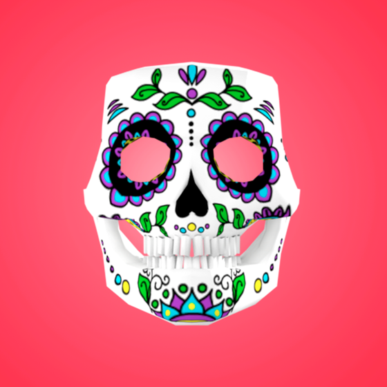 Floral Skull