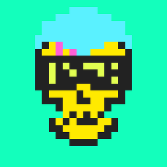 Cyber CryptoSkull #199