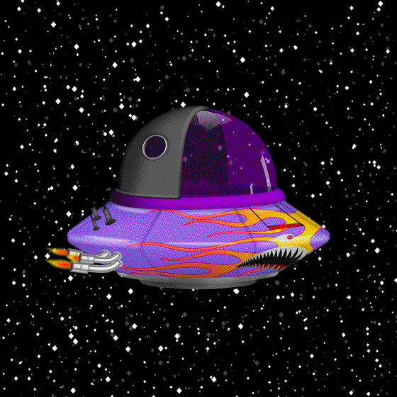 Alien UFO 1194