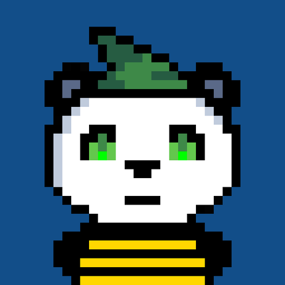 32px Panda #2177