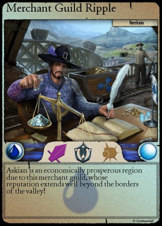 RIPPLECARD - Spell Of Genesis LEGENDARY card, minted July 5th 2015