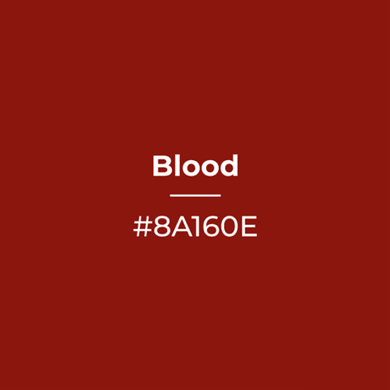 Blood #8a160e