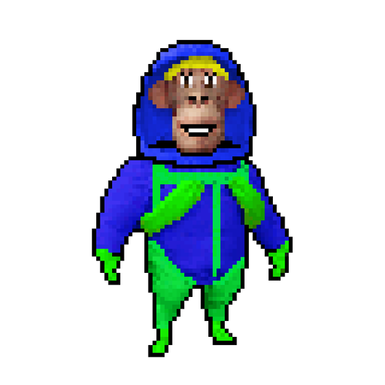 Pixel Radioactive Ape #307