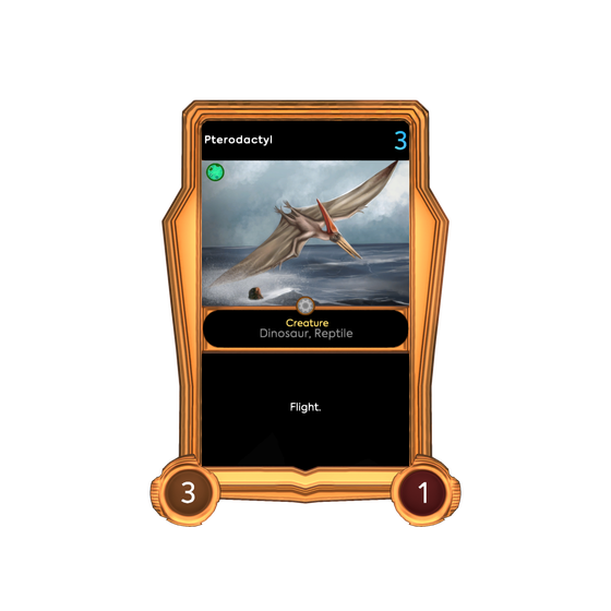 Pterodactyl - Bronze Frame