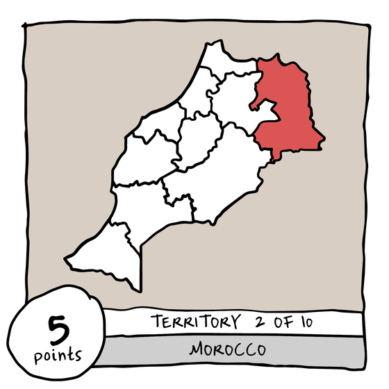 Territory 2/10 - Morocco (L'Oriental)