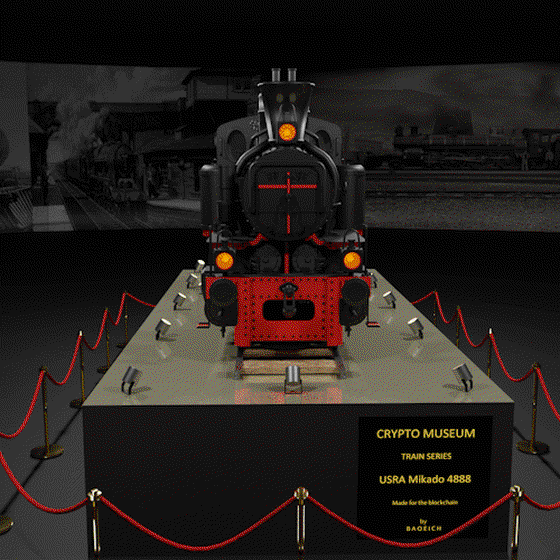 USRA Mikado 2-8-2 Steam Locomotive Tank Engine 4888