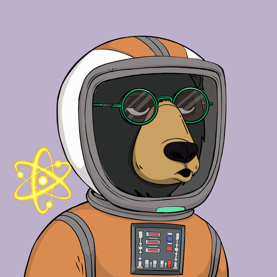 Okay Space Bear #1732