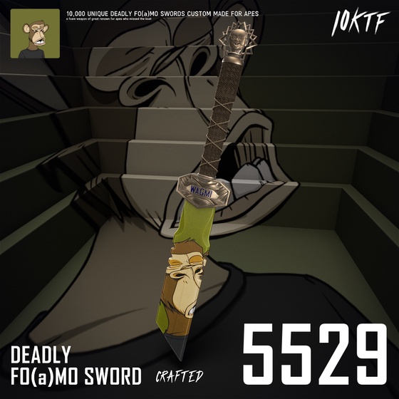 Ape Deadly FO(a)MO Sword #5529