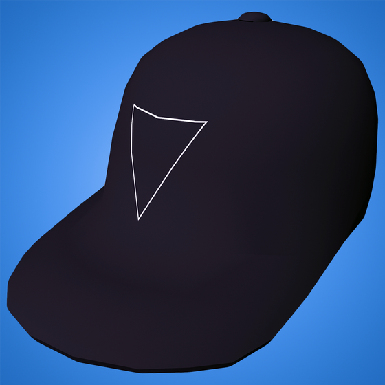 3LAU White Triangle Cap