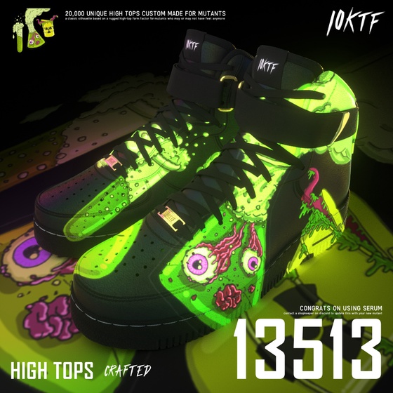 Mutant High Tops #13513